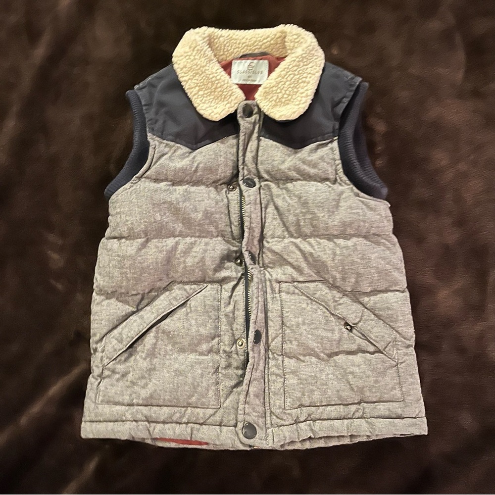 Boys Class Club winter vest Size 6/7